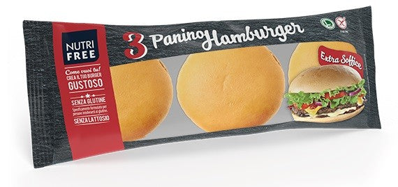 Nutrifree Panino Hamburger 3 panini 110 G