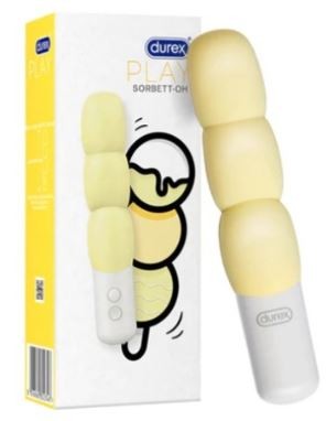 Durex Sorbett-oh Soft Yellow Vibratore 8 modalità