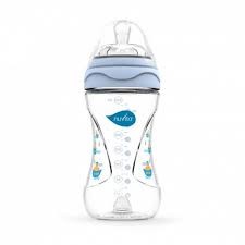 Nuvita mimic biberon 250ml colore blu