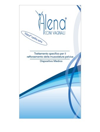 Alena coni vaginali esercizio pavimento pelvico 4 coni