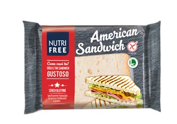 Nt Food Nutrifree American Sandwich senza glutine 60 G X 4 Pezzi