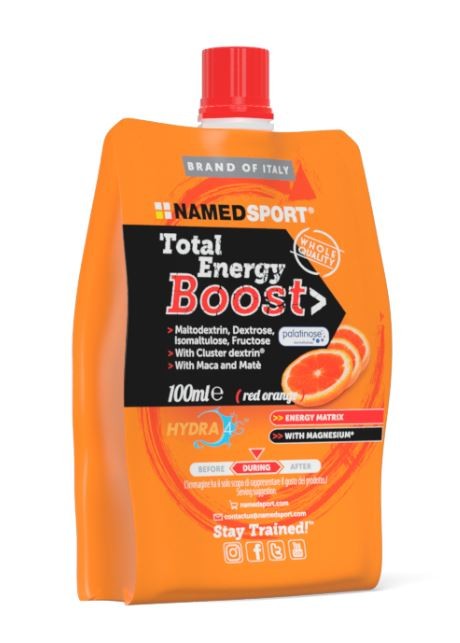 Namedsport Total Energy Boost Red Orange 100 Ml
