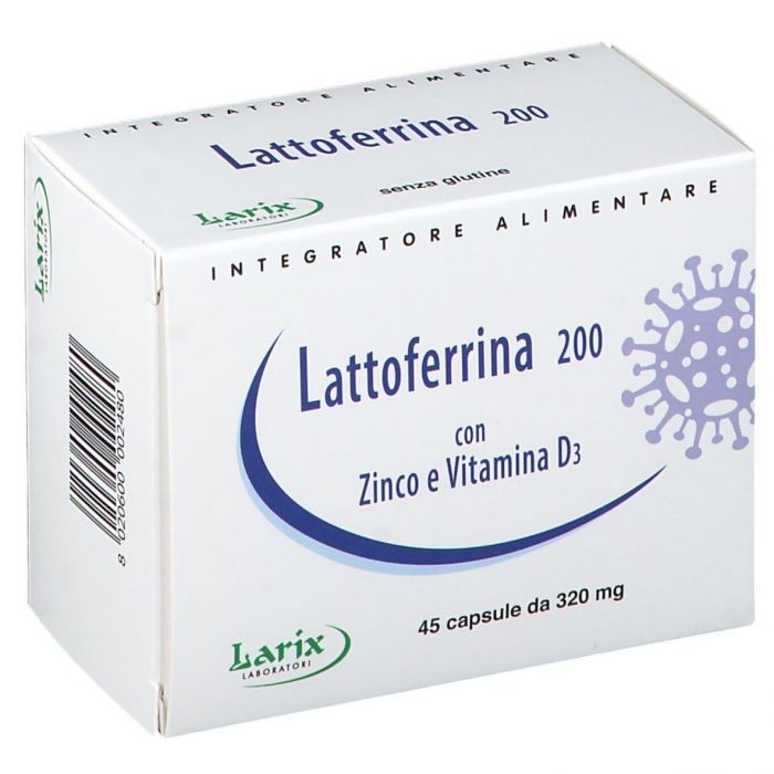 Larix Lattoferrina 200 Integratore 45 capsule