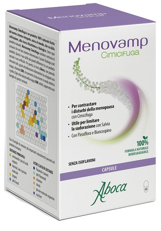 Aboca Menovamp cimicifuga integratore 60 capsule