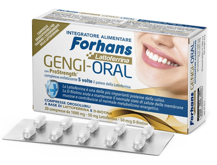 Uragme Forhans Lattoferrina Gengi Oral 30 Compresse