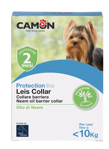 Camon Leis Collare Barriera Con Olio Di Neem Cane 35 Cm S 12 Pezzi