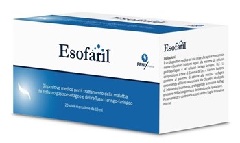 Fenix pharma Esofaril 20 stick 15ml per il reflusso gastrico