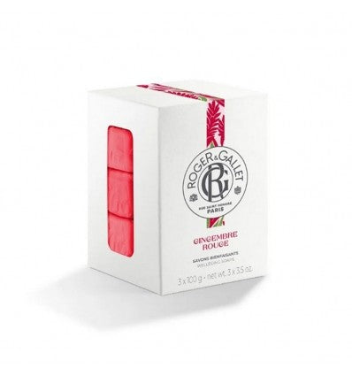 Roger&Gallet Saponette Gingembre Rouge 3x100 gr