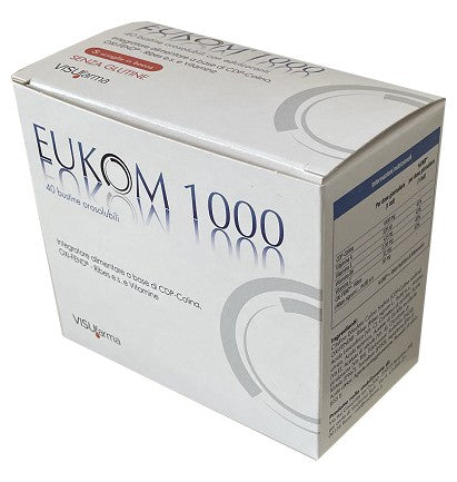 Eukom 1000 40 bustine orosolubili integratore di colina