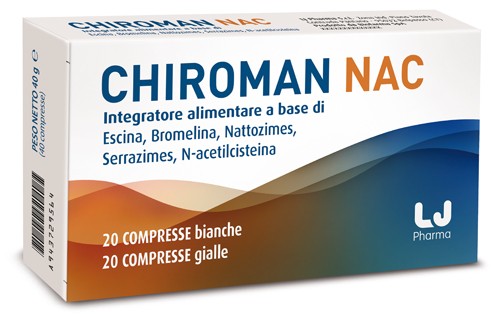 Chiroman Nac 20 Cps + 20 Cpr. 6 Pezzi
