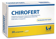 6 Pezzi Lj pharma Chirofert 20 Compresse di D-chiro-inositolo