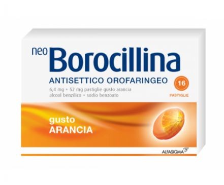Neoborocillina *16 Pastiglie Arancia