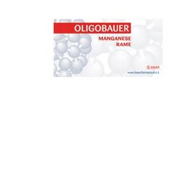 Oligobauer 2 manganese e rame 20 fiale di oligoelementi 2 ml