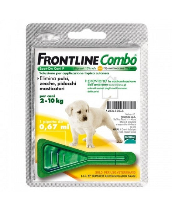 Frontline Combo Spot-on Per Cani 2-10kg