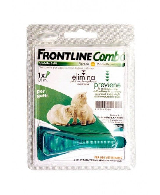 Frontline Combo Spot-on Per Gatti 1 Pipetta Da 0,5ml