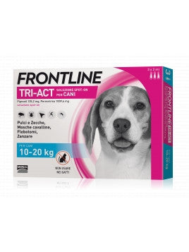 Frontline Tri-act 3 Fiale Da 2ml 10-20kg