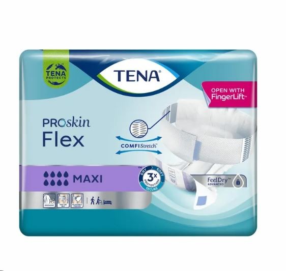Tena Proskin Flex Maxi Pannolone A Cintura Medium 22 Pezzi