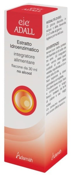 Adall estratto idroenzimatico adamah gocce 30ml