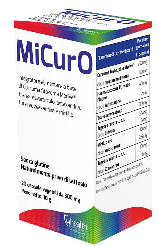 4health Micuro 20 capsule integratore di antiossidanti
