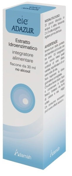 Adamah Eie adazur estratto idroenzimatico gocce 30 ml