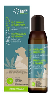 Ansce Omegatop olio shampoo dermatologico 200 ml