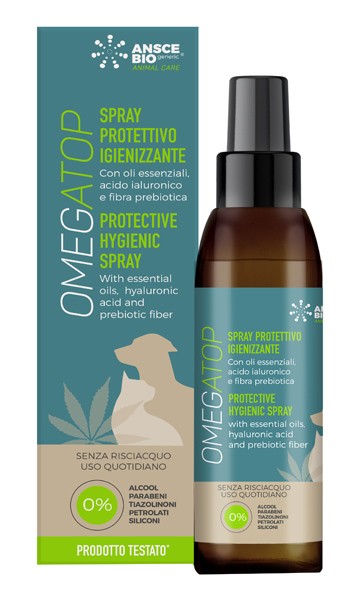 Ansce Omegatop spray igienizzante protettivo 150 ml