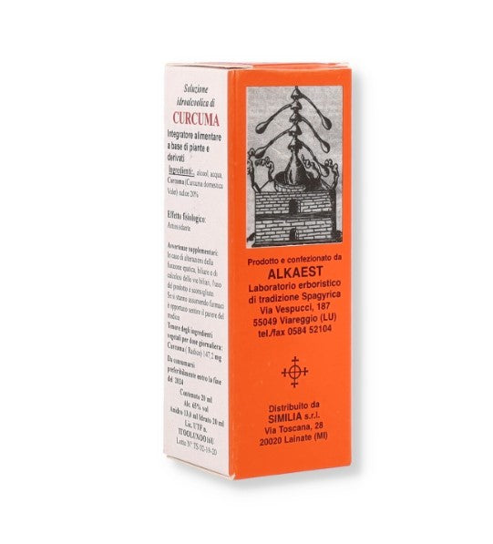 Alkaest Ts curcuma gocce per la digestione 20ml