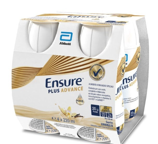 Ensure Plus Advance Vaniglia 4x220ml