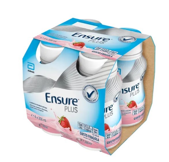 Ensure Plus Fragola 4x200ml