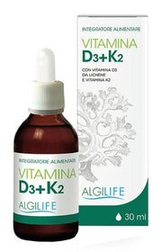 Algilife Vitamina d3+k2 integratore gocce 30 ml