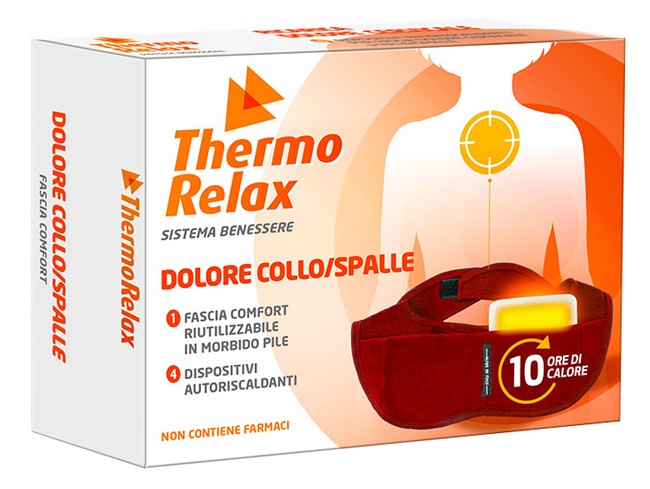 Thermorelax fascia dolore collo spalle 4 pezzi