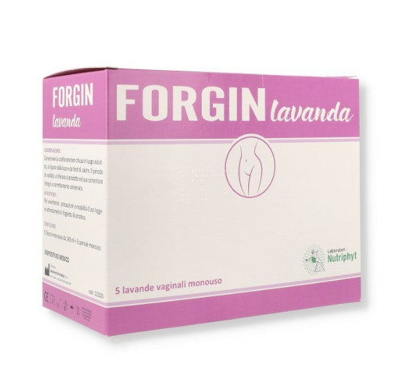 Forgin lavanda vaginale monouso 5 flaconi 140 ml