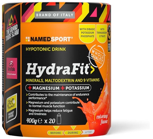 Namedsport Hydrafit integratore salino 400 grammi x 20