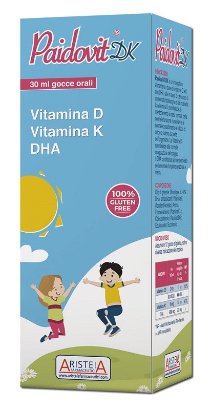Aristeia Farmaceutici Paidovit Dk Gocce 30 Ml