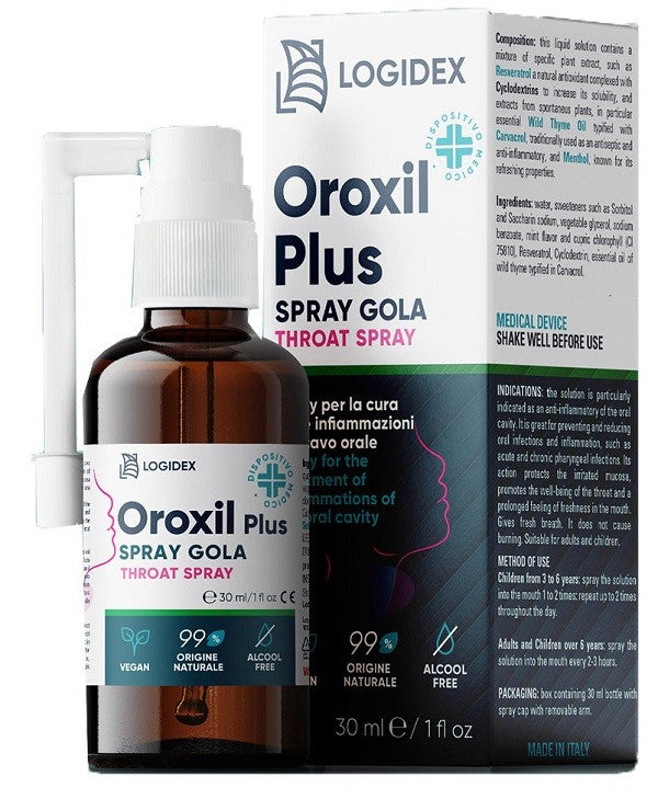 Logidex Oroxil Plus Spray Gola 50 Ml