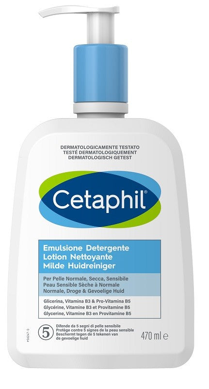 Galderma Italia Cetaphil Emulsione Detergente 470 Ml