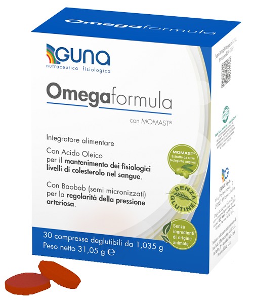 Guna Omegaformula 30 Compresse per il colesterolo