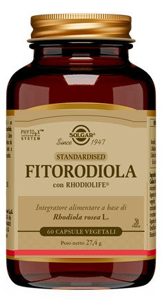 Solgar It. Multinutrient Fitorodiola integratore 60 Capsule