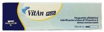 Polifarma Vitan Plus Unguento Oftalmico Lubrificante 5 G