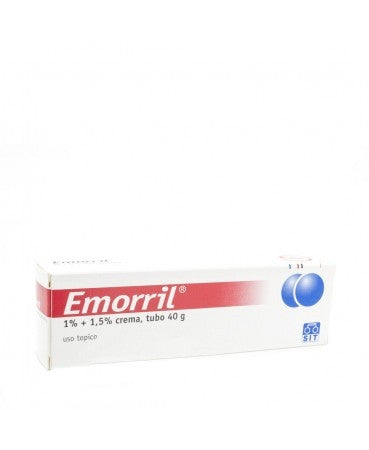 Emorril*crema 40g 1%+1,5%