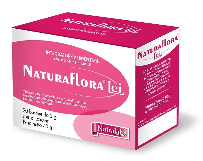 Nutralabs Naturaflora Lei integratore 20 Bustine 2 G