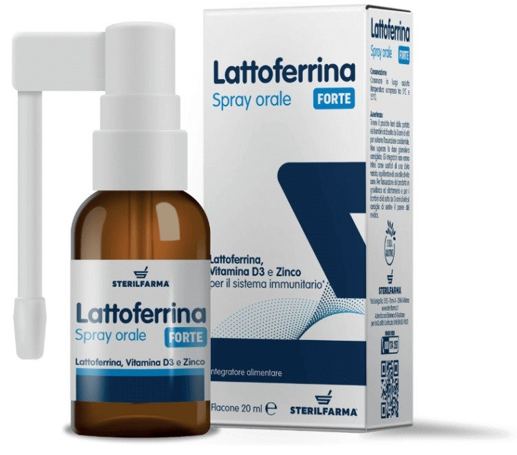 Sterilfarma Lattoferrina Forte Spray Orale 20 Ml