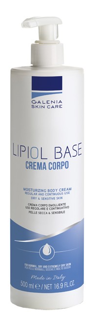 Galenia Biotecnologie Lipiol Base crema ristrutturante 500 Ml