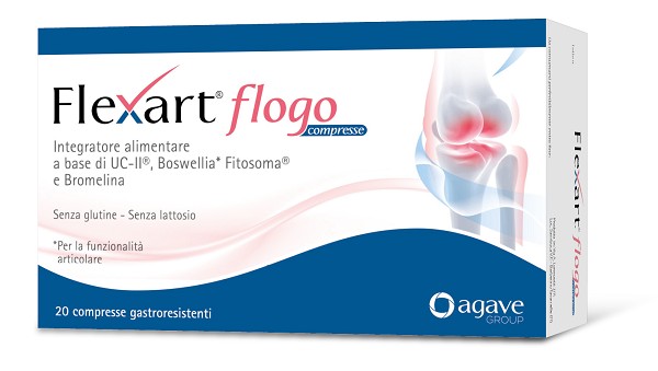 Agave Flexart Flogo integratore 20 Compresse