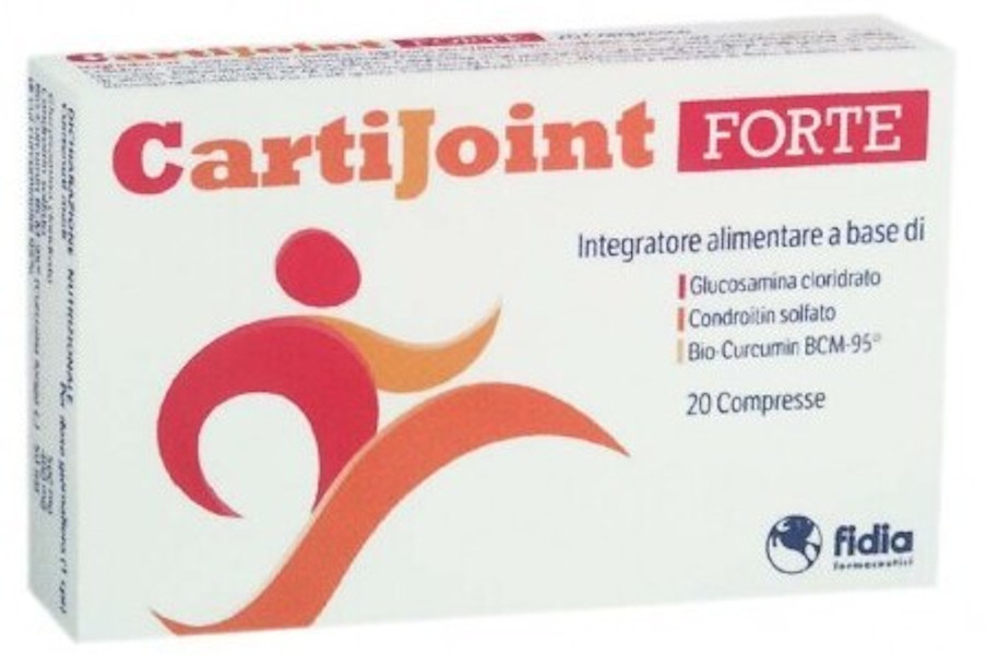 Fidia farmaceutici Cartijoint Forte integratore 20 Compresse 6 Pezzi