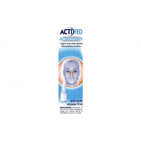 Actifed Decongestionante Nasale spray per il raffreddore 10 ml