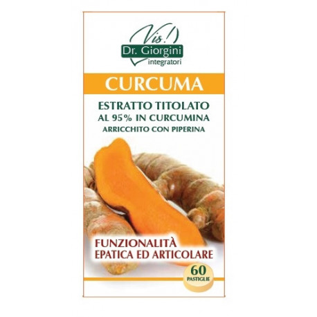 Dr Giorgini Curcuma Estratto Titolato 60 Pastiglie