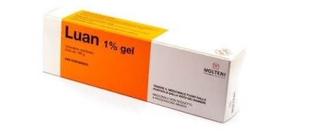 Luan 1% Gel 100 g farmaco anestetico locale con lidocaina