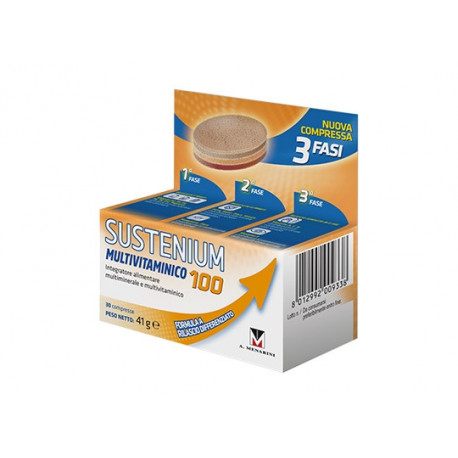 Sustenium Multivitaminico 100 Integratore 30 compresse