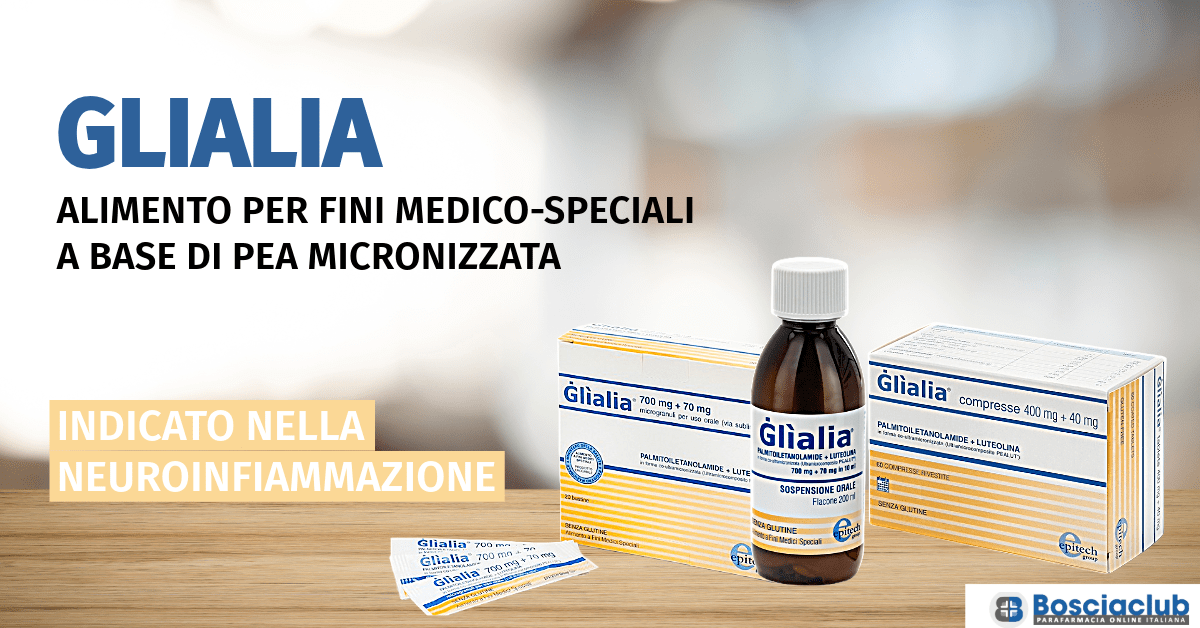 Glialia: un alimento a base di PEA micronizzata